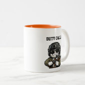 Tasses à café Typographie drôle Mignon Chat Tactiq (Devant droit)