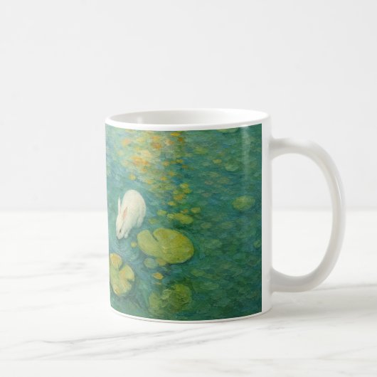 Tasses à café White Rabbit par les murmures au bas (Droite)