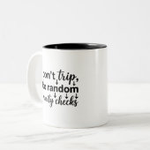 Tasses à citations drôles bicolores (Devant gauche)