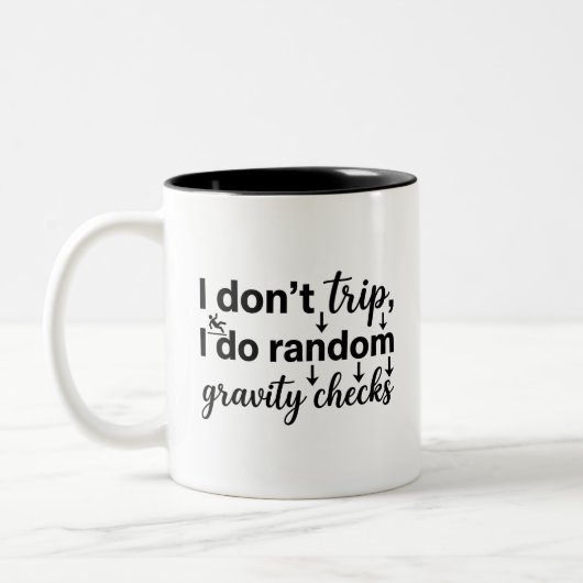 Tasses à citations drôles bicolores (Gauche)