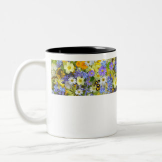 tasses à fleurs