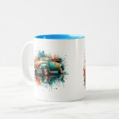 Tasses à motifs de bus (Devant gauche)