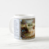 Tasses angéliques de jardin de prière de sérénité (Devant gauche)