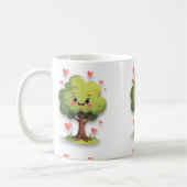 Tasses Arbre de la Saint-Valentin Cœurs Rouges (Gauche)