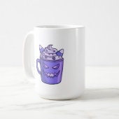 Tasses avec graphique de boisson effrayant (Devant gauche)