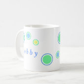 Tasses avec noms (Devant gauche)