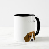 Tasses Beagle (Devant droit)