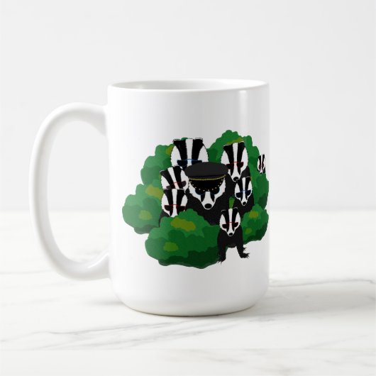 Tasses Blaireaux (Gauche)
