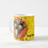 Tasses Chats siamois volants (Devant gauche)