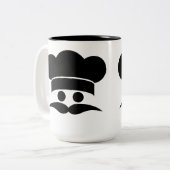Tasses CHEF - choisir style et couleur (Devant gauche)