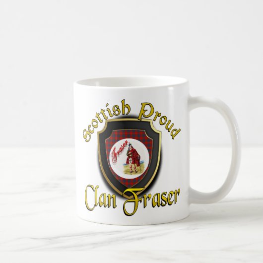 Tasses Clan Fraser Écossais Fiers (Droite)