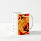 Tasses Classiques Energy Yellow Roses 11oz (Devant droit)
