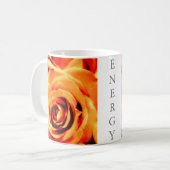 Tasses Classiques Energy Yellow Roses 11oz (Devant gauche)
