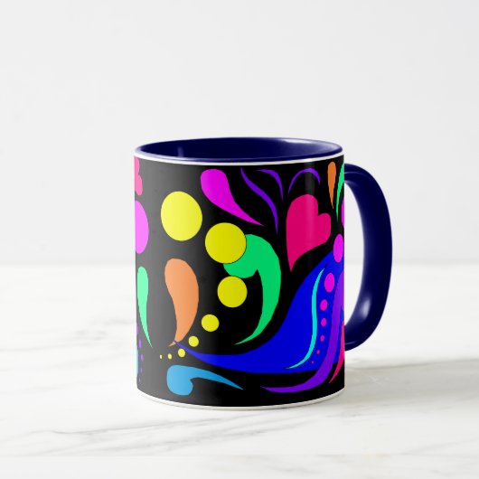 Tasses colorées 1 (Devant droit)