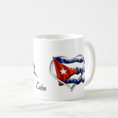 Tasses cubaines de drapeau (Devant droit)