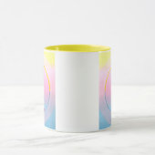 Tasses d'affirmation je suis aimé, aimable et aima (Centre)