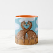 Tasses d'amour de girafes (Centre)