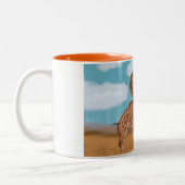 Tasses d'amour de girafes (Gauche)