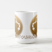 Tasses d'amoureux des chiens de tasses de café de (Centre)