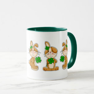 Tasses d'amusement du jour de St Patrick doux de