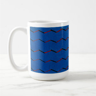 Tasses d'art d'impression sur bois de textile japo