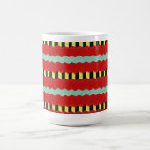 Tasses d'art d'impression sur bois de textile japo (Centre)