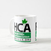 Tasses d'association de citoyens de collines de (Devant gauche)