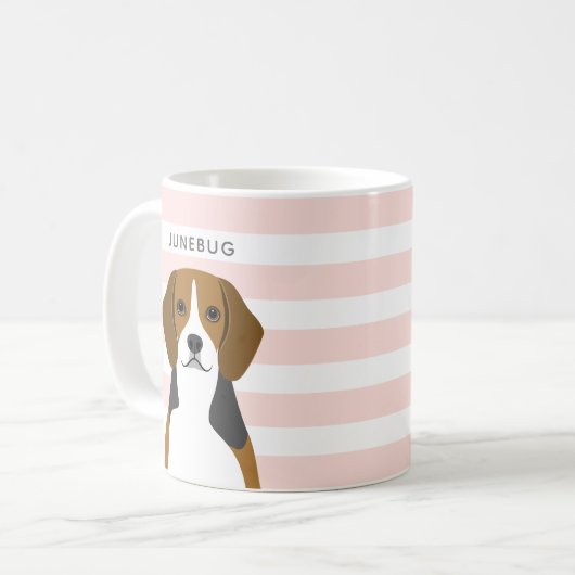 Tasses de beagle (Devant gauche)