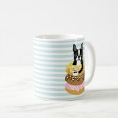 Tasses de Boston Terrier (Devant droit)
