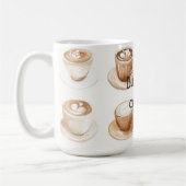 Tasses de café à la crème (Gauche)