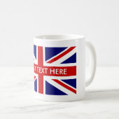 Tasses de café britanniques faites sur commande de (Devant droit)