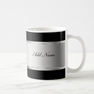 Tasses de café chiques de monogramme