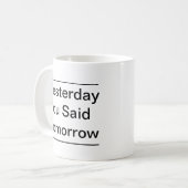 Tasses de café d'affaire louche (Devant gauche)