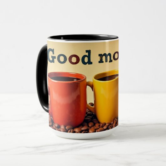 Tasses de café de bon matin, (Devant gauche)