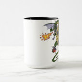 Tasses de café de dragon et Steins de bière (Centre)