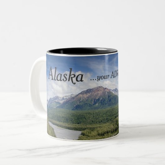 Tasses de café de l'Alaska - votre aventure attend (Devant gauche)