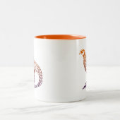 Tasses de café de paon (Centre)