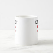 Tasses de café de thème de dentiste (Centre)