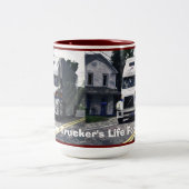 TASSES DE CAFÉ D'INSTALLATION DE CAMION BLANC DE (Centre)