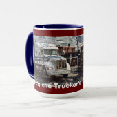 TASSES DE CAFÉ D'INSTALLATION DE CAMION BLANC DE (Devant gauche)