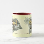 Tasses de café dirigeables de visite d'air de (Centre)