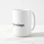 Tasses de café douces pour les matins (Devant droit)