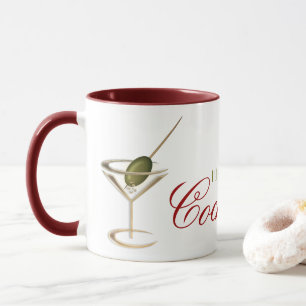 Tasses de café drôles de salon de cocktail