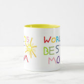 TASSES DE CAFÉ DU JOUR DE MÈRE - LA MEILLEURE (Centre)