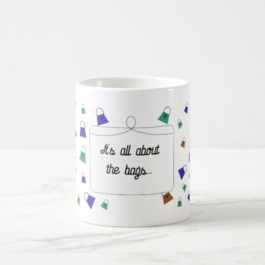 Tasses de café élégantes et colorées (Centre)