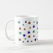 Tasses de café élégantes et colorées (Gauche)