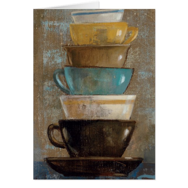 Tasses de café empilées (Devant)