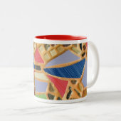 tasses de café en mosaïque (Devant droit)