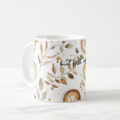 Tasses de café feuilles (Devant gauche)