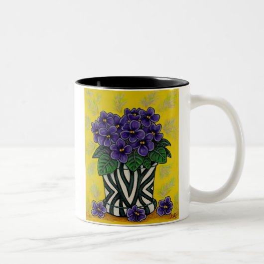 Tasses de café florales géniales (Droit)